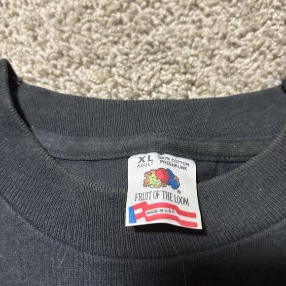 Vintage Arizona Southwestern Black Graphic T-Shirt Mens XL Fruit Of The Loom 90s - Picture 4 of 8